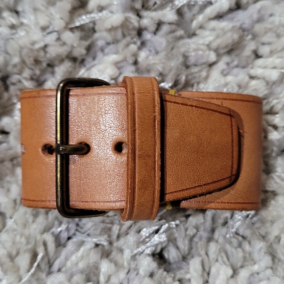Louis Vuitton Accessories Louis Vuitton Vachetta Leather Strap